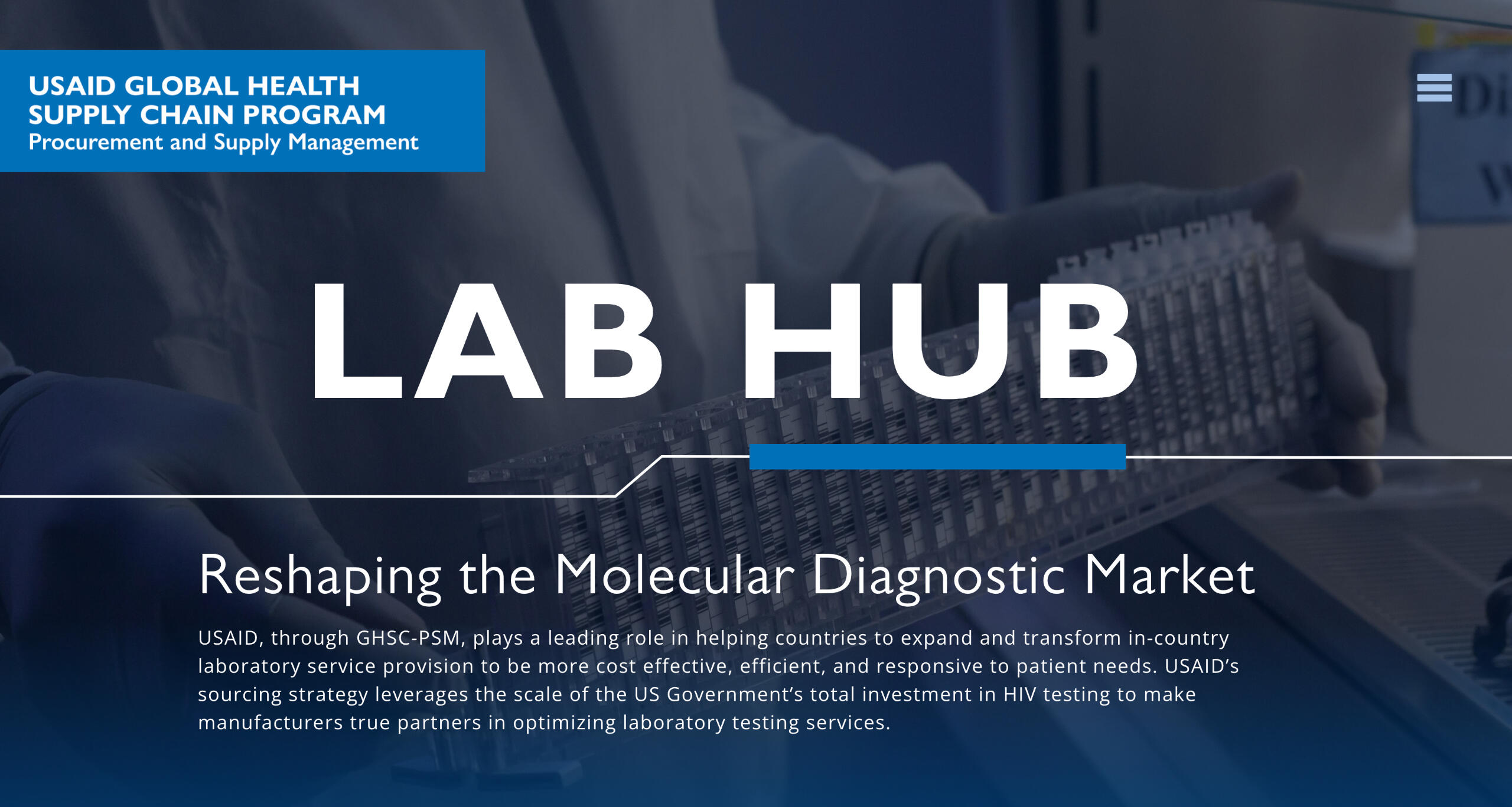 GHSC-PSM HIV/AIDS Lab Hub