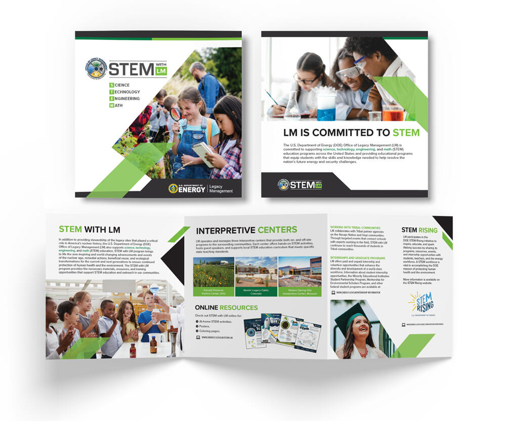 SWLM Square Tri-fold Brochure